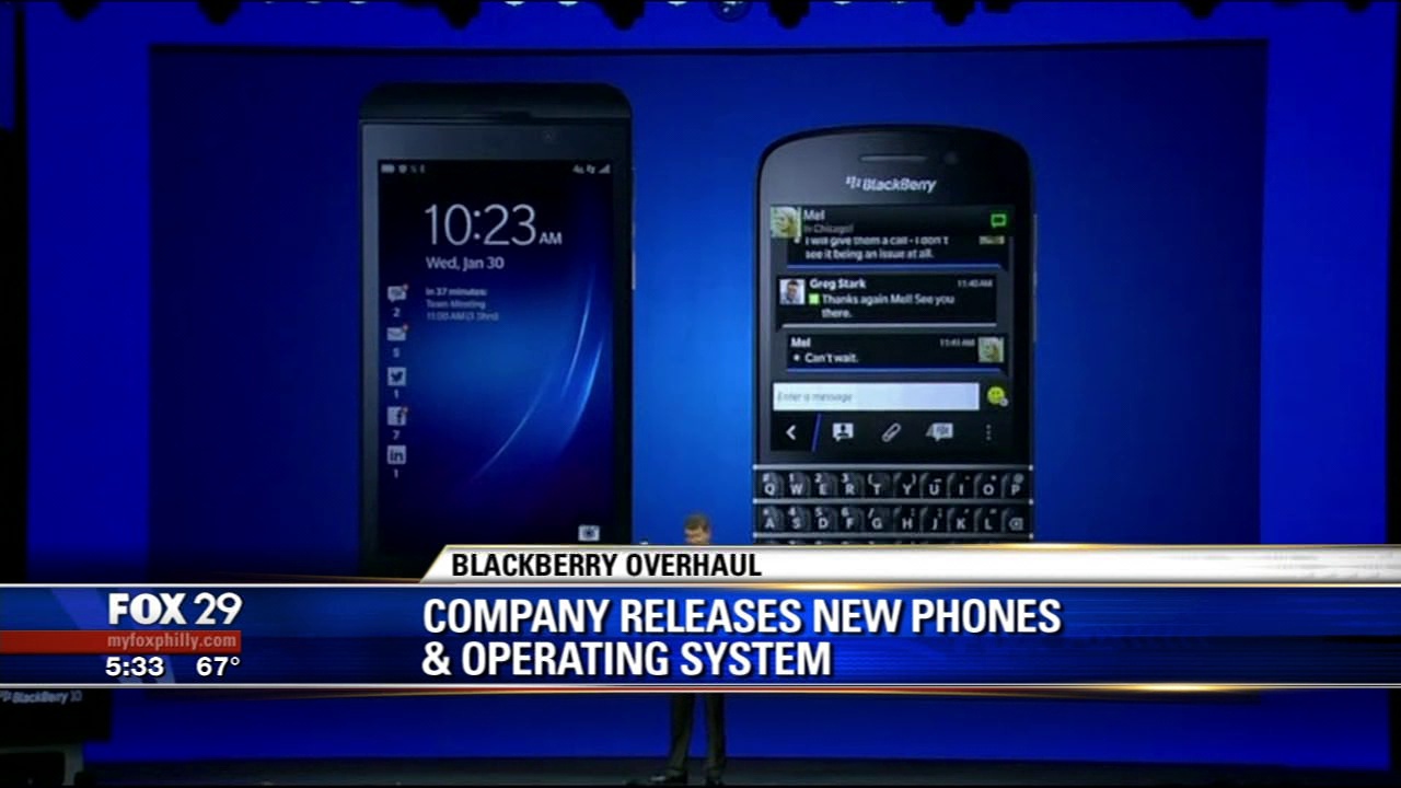 Fox 29 News - New Blackberry Devices