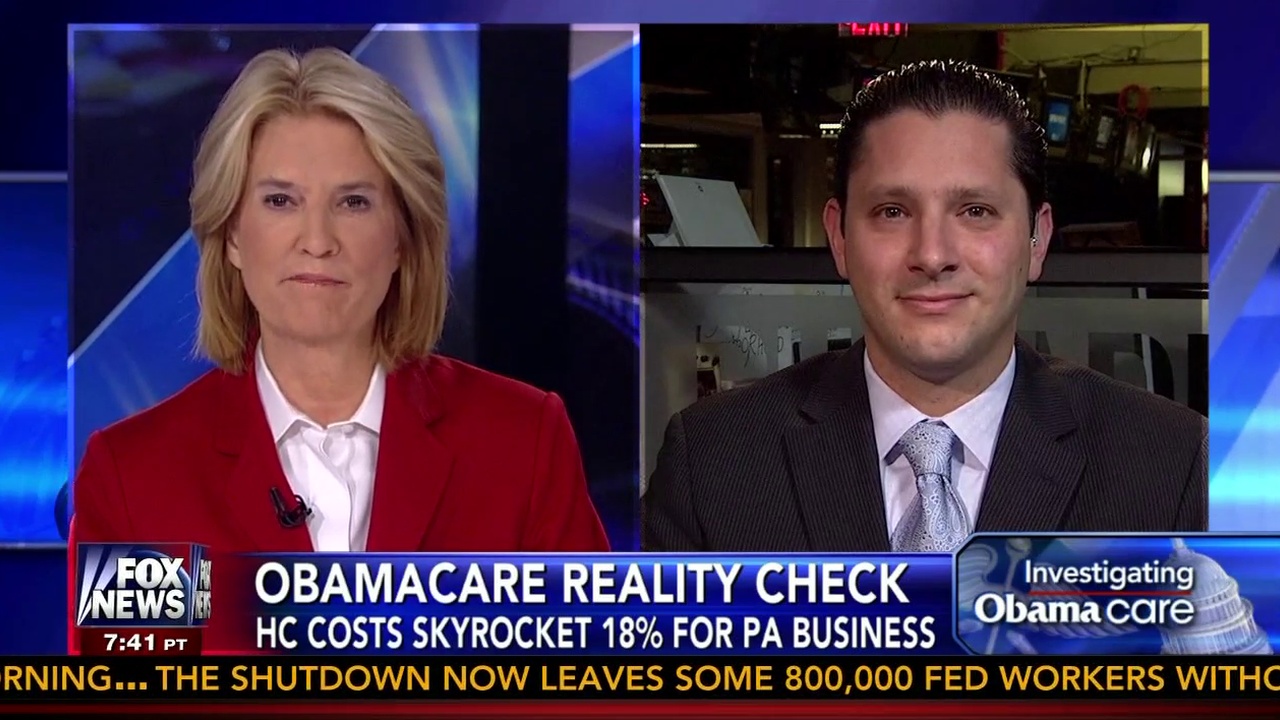 Fox News with Greta Van Susteren: Affordable Care Act: Effects On Small Business